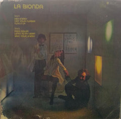 "LA BIONDA HIGH ENERGY" English vinyl LP