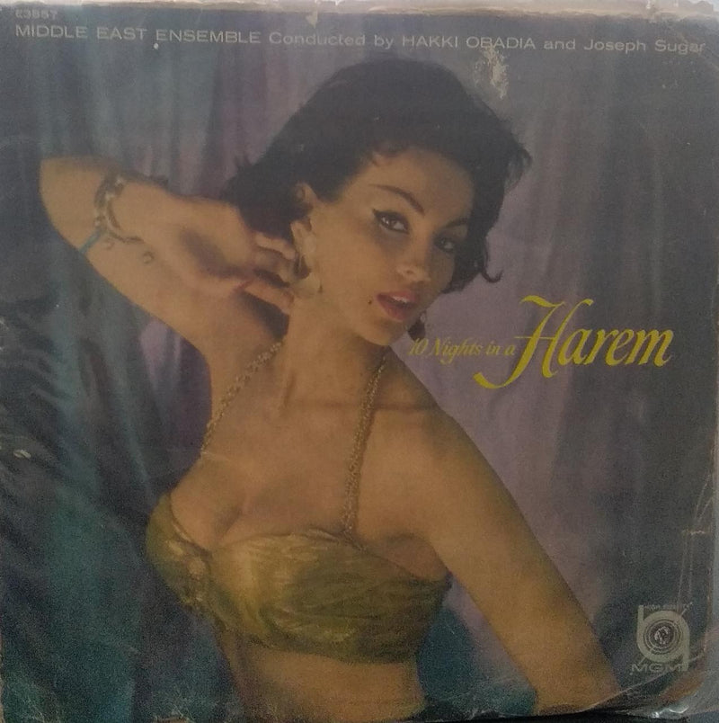 "10 Nights In A Harem" — LP vinyl record cover