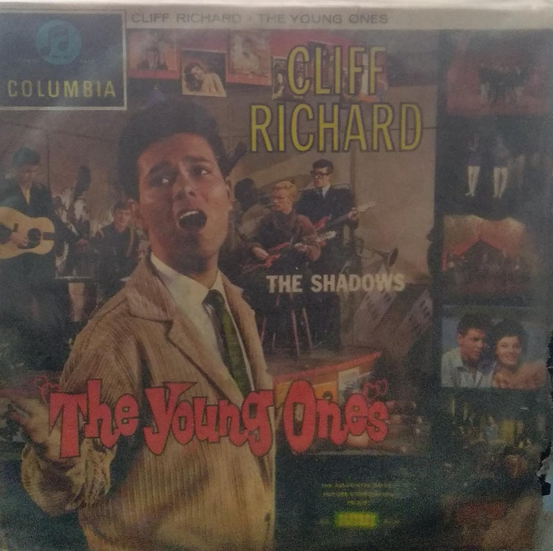 "Cliff Richard The Shadows The Young Ones" — LP vinyl record cover