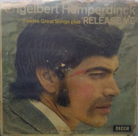"RELEASE ME ENGELBERT HUMPERDINCK" English vinyl LP