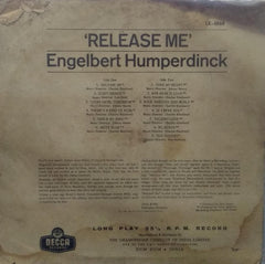 "RELEASE ME ENGELBERT HUMPERDINCK" English vinyl LP
