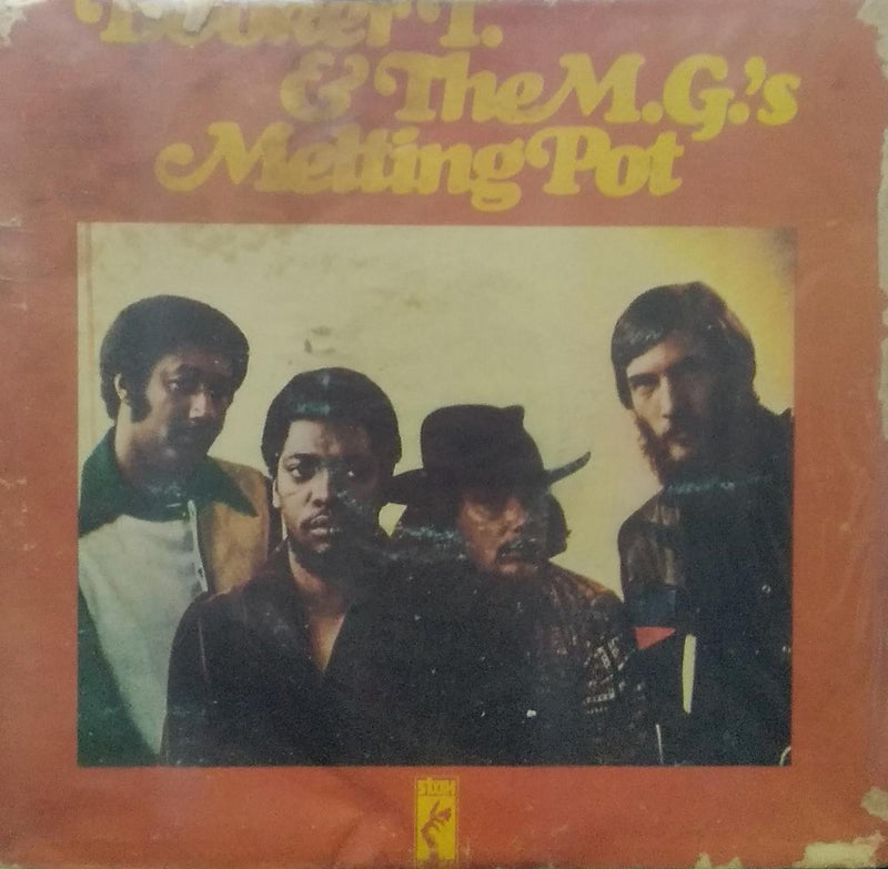 "Melting Point Booker T. & The M.G.'S" — LP vinyl record cover
