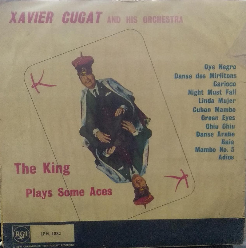 "The King Plays Some Aces" — LP vinyl record cover