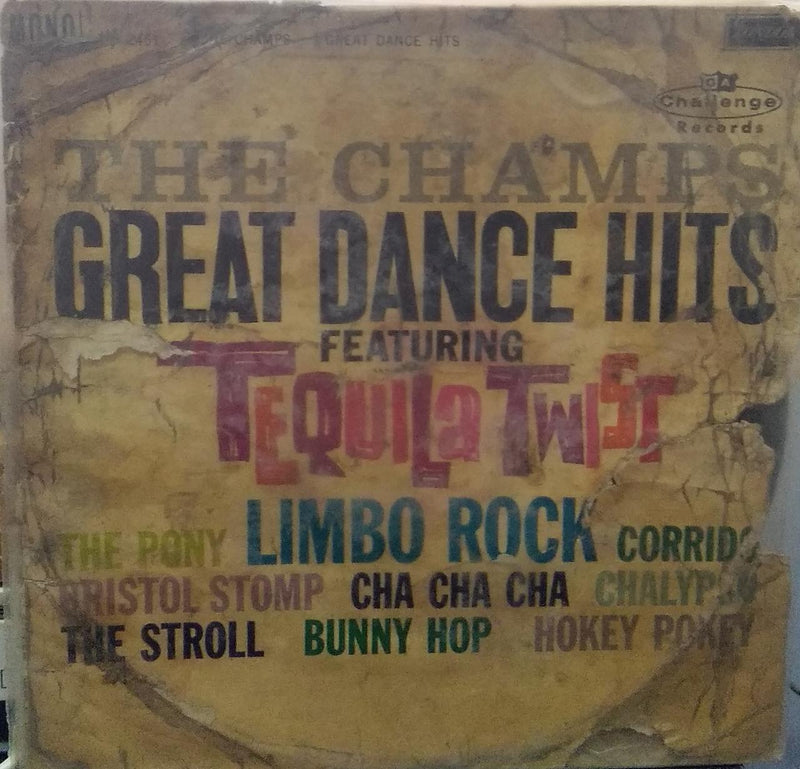 "Great Dance Hits The Champs" — LP vinyl record cover