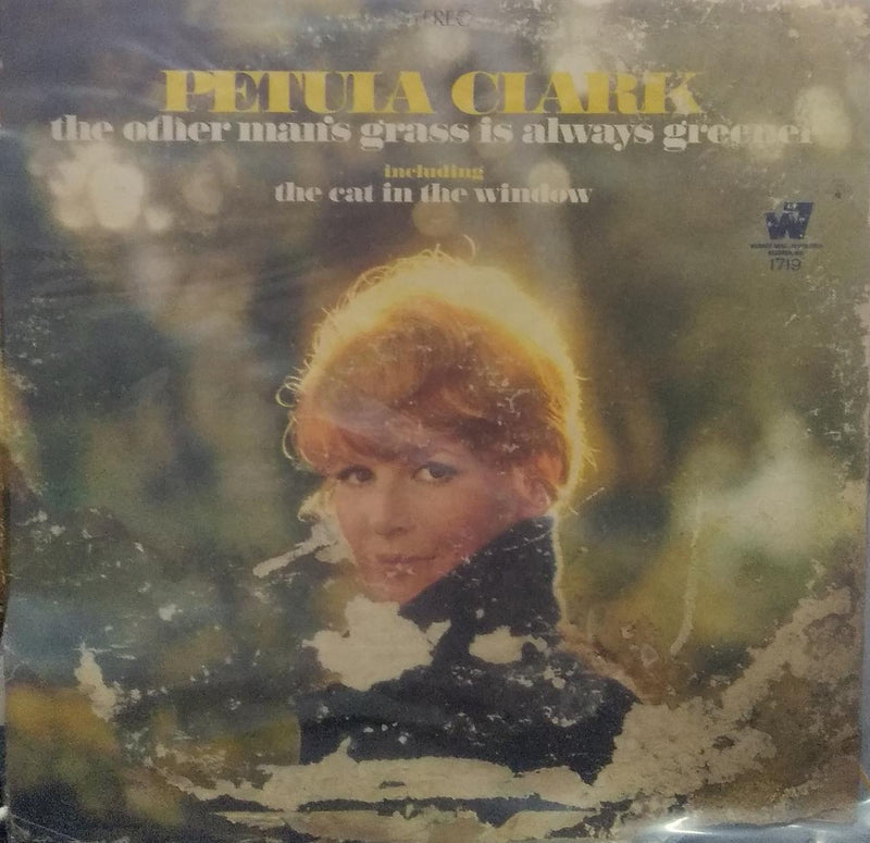 "Petula Clark The Other Man Grass Is Always Greener" — LP vinyl record cover