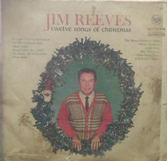 "JIM REEVES TWELVE SONGS OF CHRISTMAS" English vinyl LP