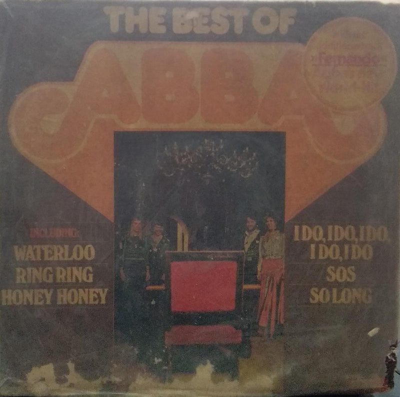"The Best Of Abba" — LP vinyl record cover