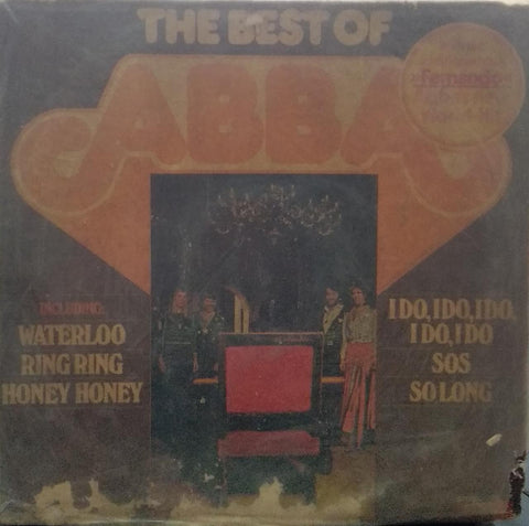 "THE BEST OF ABBA" English vinyl LP