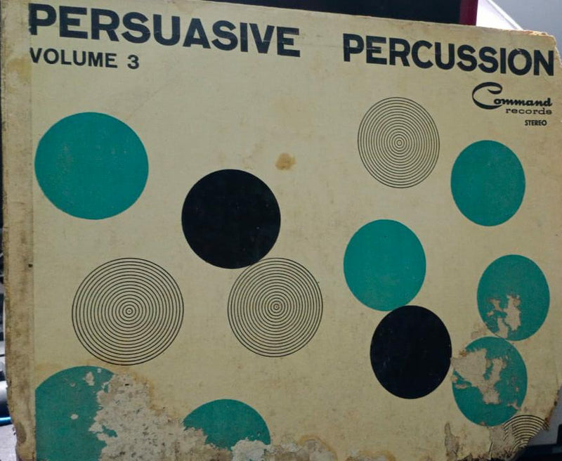 "Persuasive Percussion Volume 3" — LP vinyl record cover