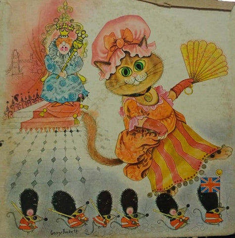 "PUSSYCAT, PUSSYCAT VISITS THE QUEEN AND OTHER NURSERY RHYMES" English vinyl LP