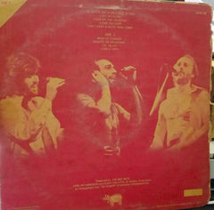 "HERE AT LAST BEE GEES LIVE" English vinyl LP