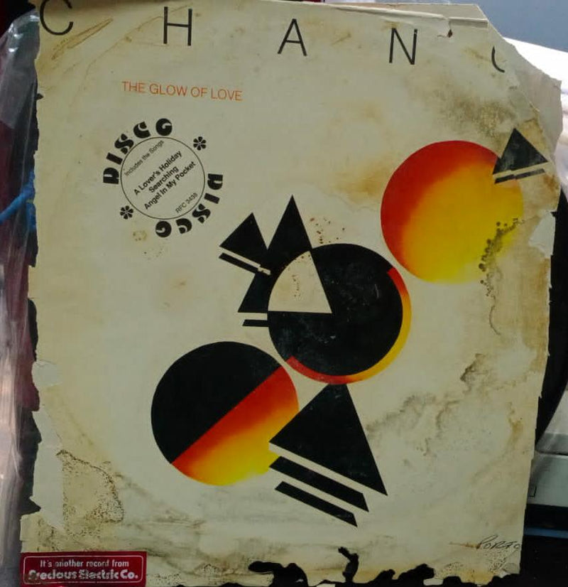 "Glow Of Love Change" — LP vinyl record cover