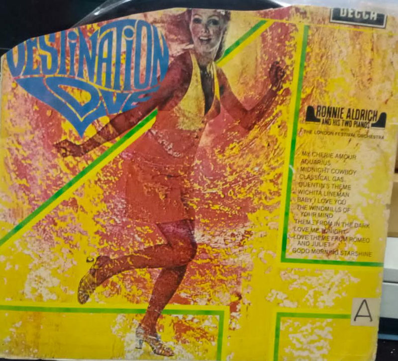 "Destination Love" — LP vinyl record cover