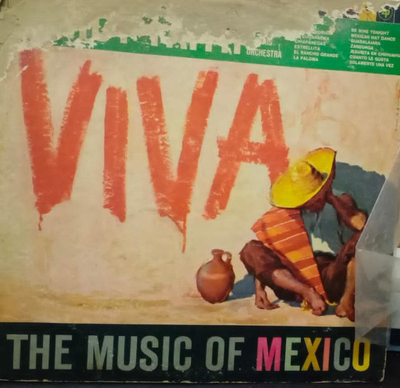 "Viva! The Music Of Mexico Percy Faith And His Orchestra" — LP vinyl record cover