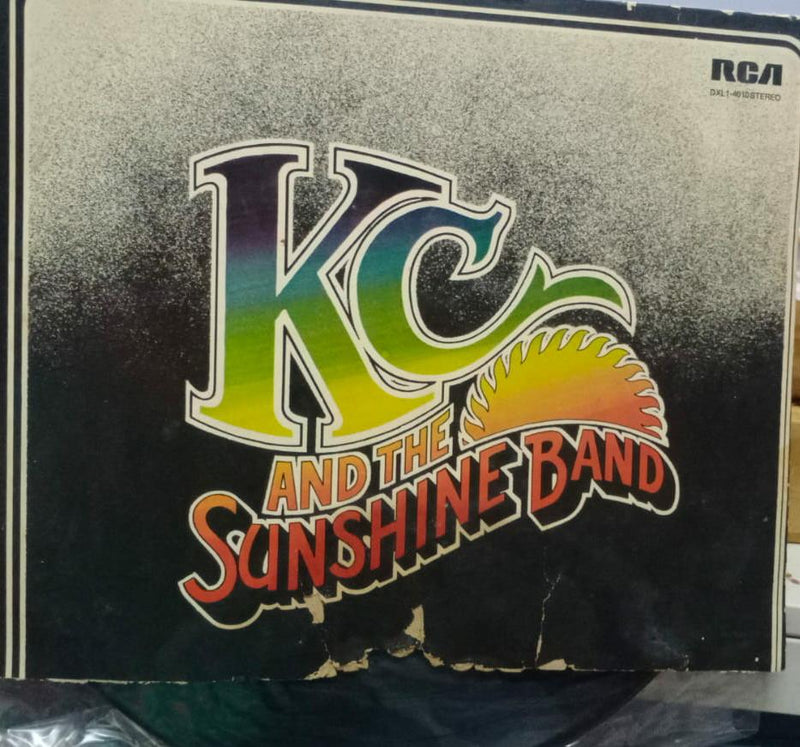 "K.C. & The Sunshine Band" — LP vinyl record cover