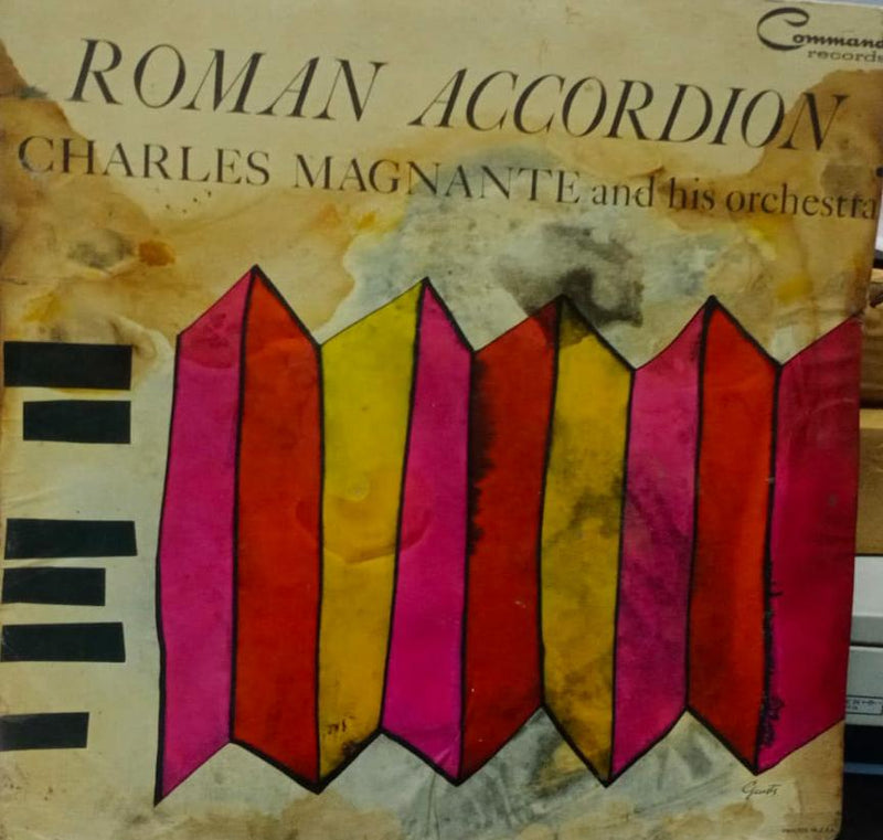 "Roman Accordion Charles Magnante And His Orchestra" — LP vinyl record cover
