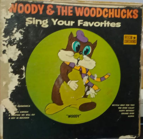 "WOODY AND THE WOODCHUCKS" English vinyl LP