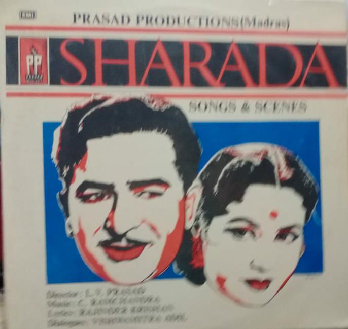 "Sharada" — Bollywood LP vinyl record cover