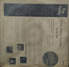 "TOMMY DORSEY FAVORITES THE PIED PIPERS" English vinyl LP