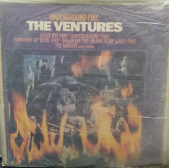 "UNDERGROUND FIRE THE VENTURES" English vinyl LP