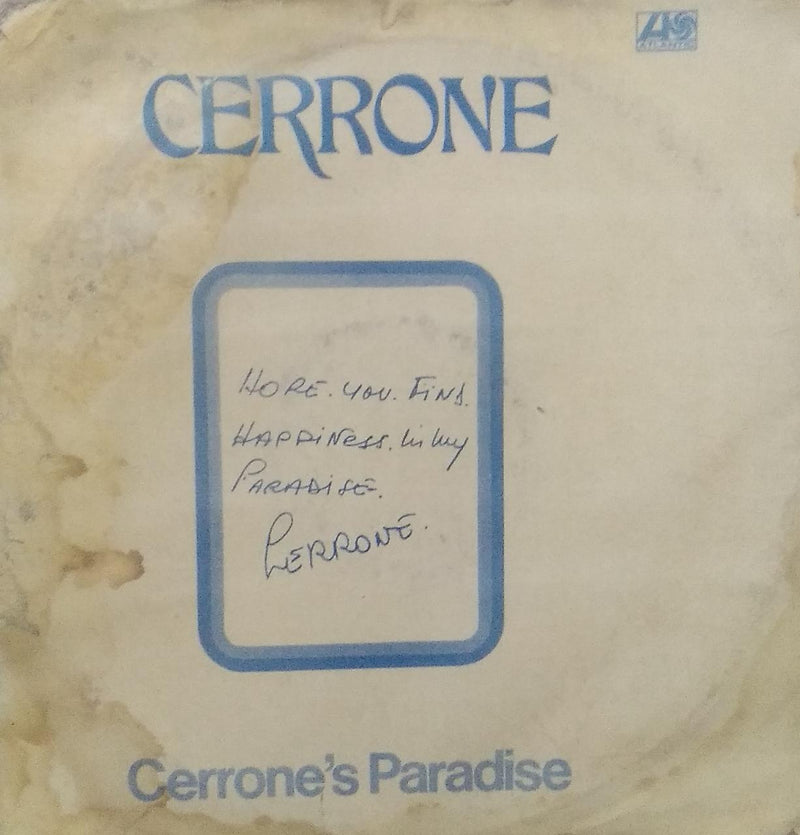 "Cerrone'S Paradise" — LP vinyl record cover