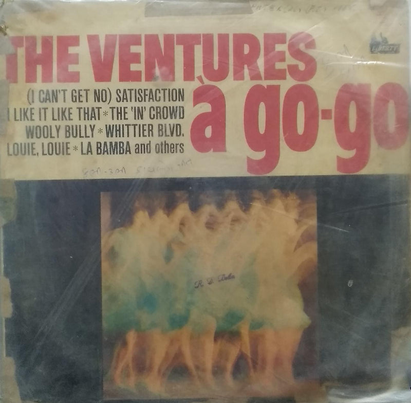 "The Ventures A Gogo" — LP vinyl record cover