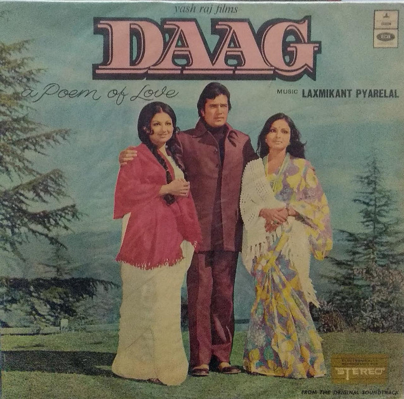 "Daag" — Bollywood LP vinyl record cover
