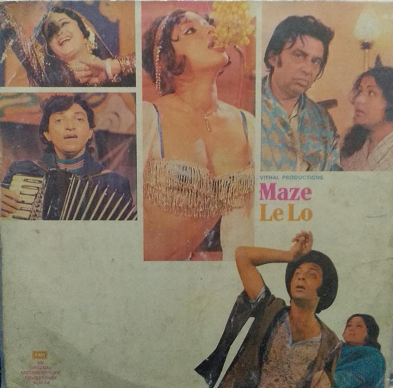 "Maze Le Lo" — Bollywood LP vinyl record cover