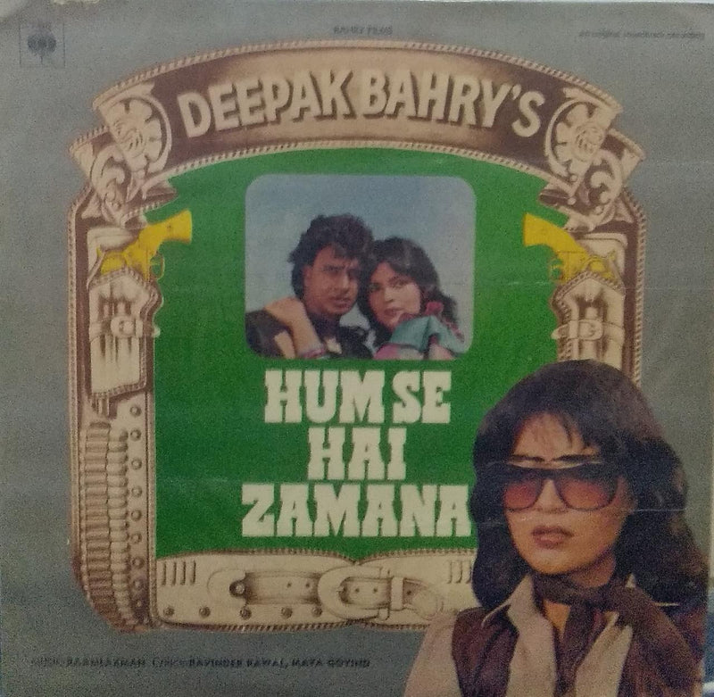 "Humse Hai Zamana" — Bollywood LP vinyl record cover