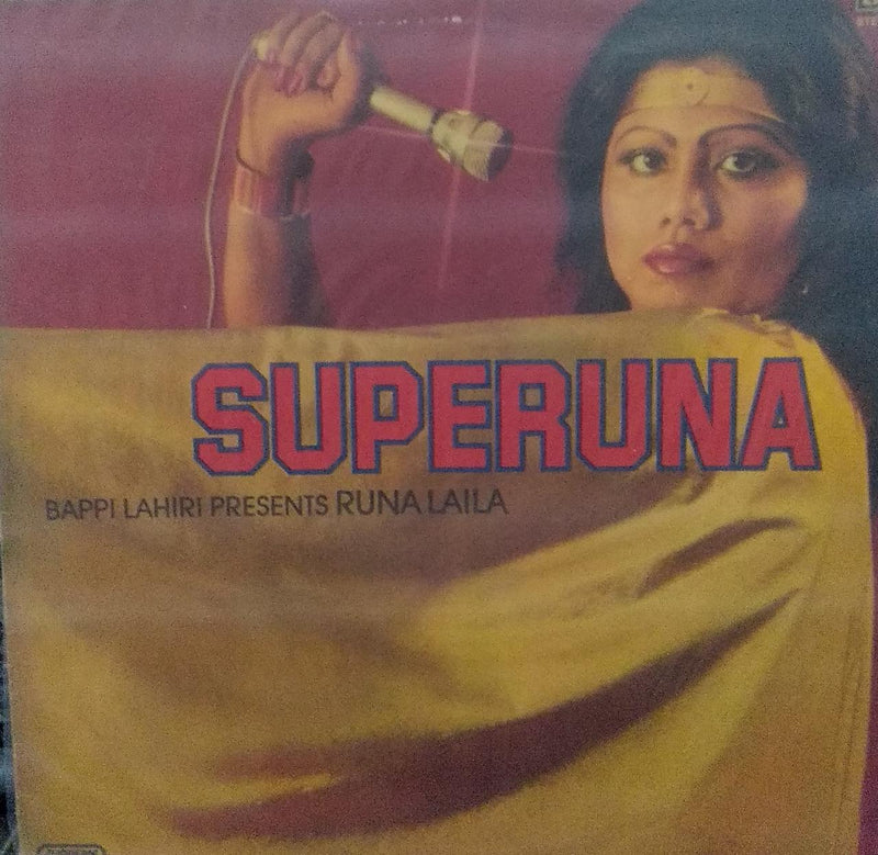 "Superuna" — Bollywood LP vinyl record cover