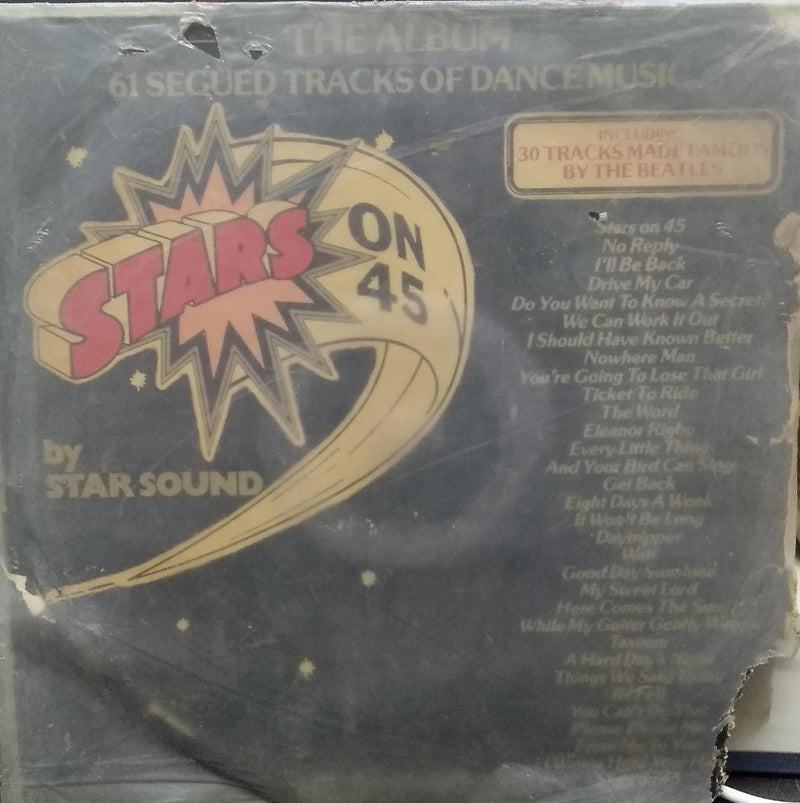 "Stars On 45" — LP vinyl record cover