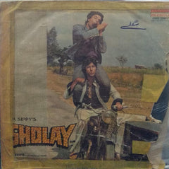 "SHOLAY" Hindi vinyl LP