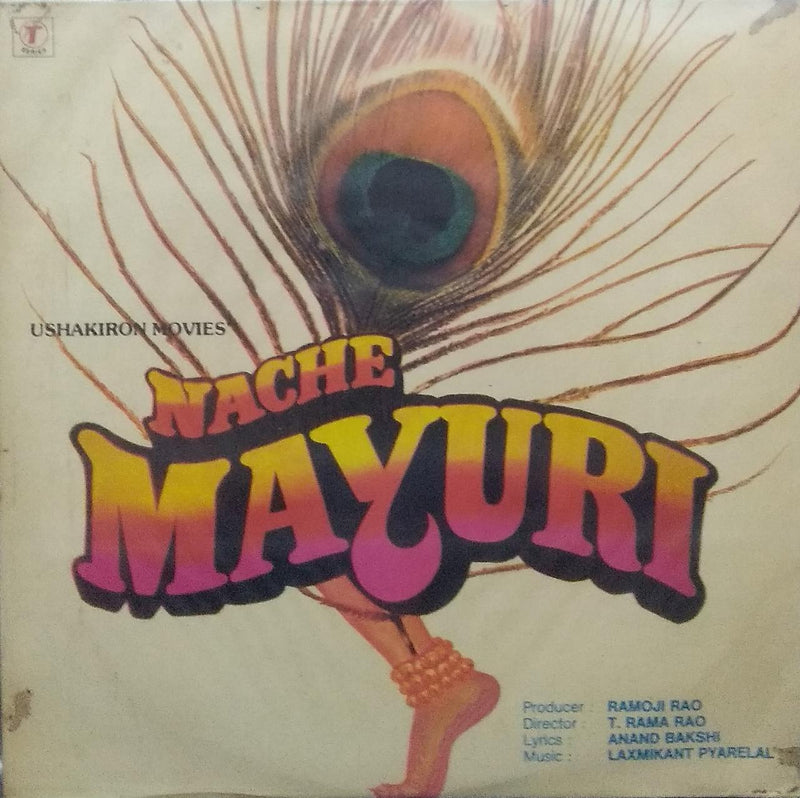 "Nache Mayuri" — Bollywood LP vinyl record cover
