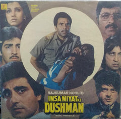 "INSANIYAT KE DUSHMAN" Hindi vinyl LP