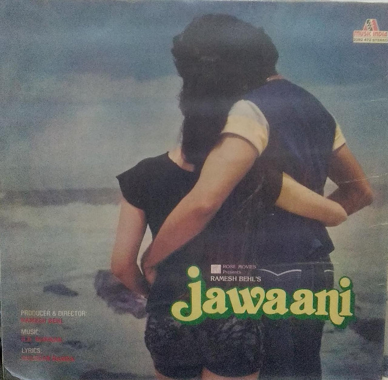 "Jawaani" — Bollywood LP vinyl record cover