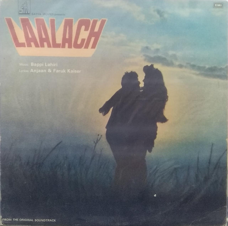 "Laalach" — Bollywood LP vinyl record cover