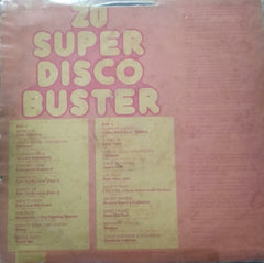 "20 SUPER DISCO BUSTER" English vinyl LP