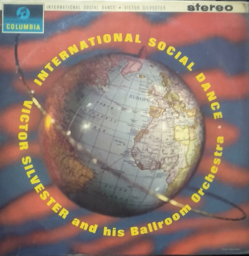 "International Social Distance Victor And His Ballroom Orchestra" — LP vinyl record cover