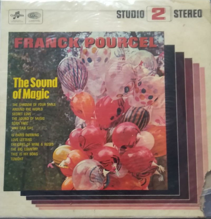 "The Sound Of Magic Franck Pourcel" — LP vinyl record cover