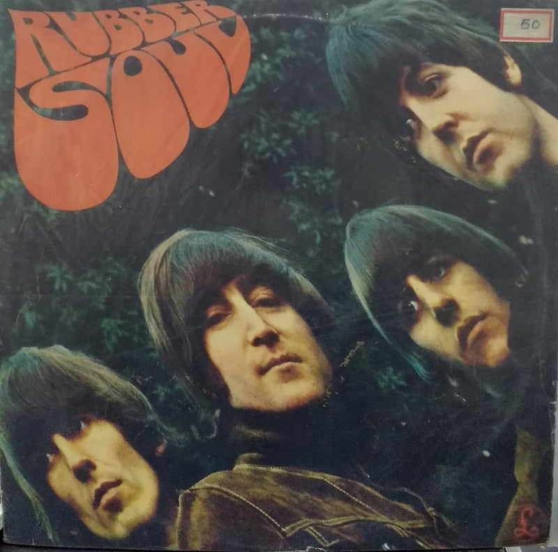 "Rubber Soul" — LP vinyl record cover