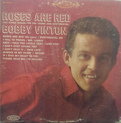 "ROSES ARE RED BOBBY VINTON" English vinyl LP