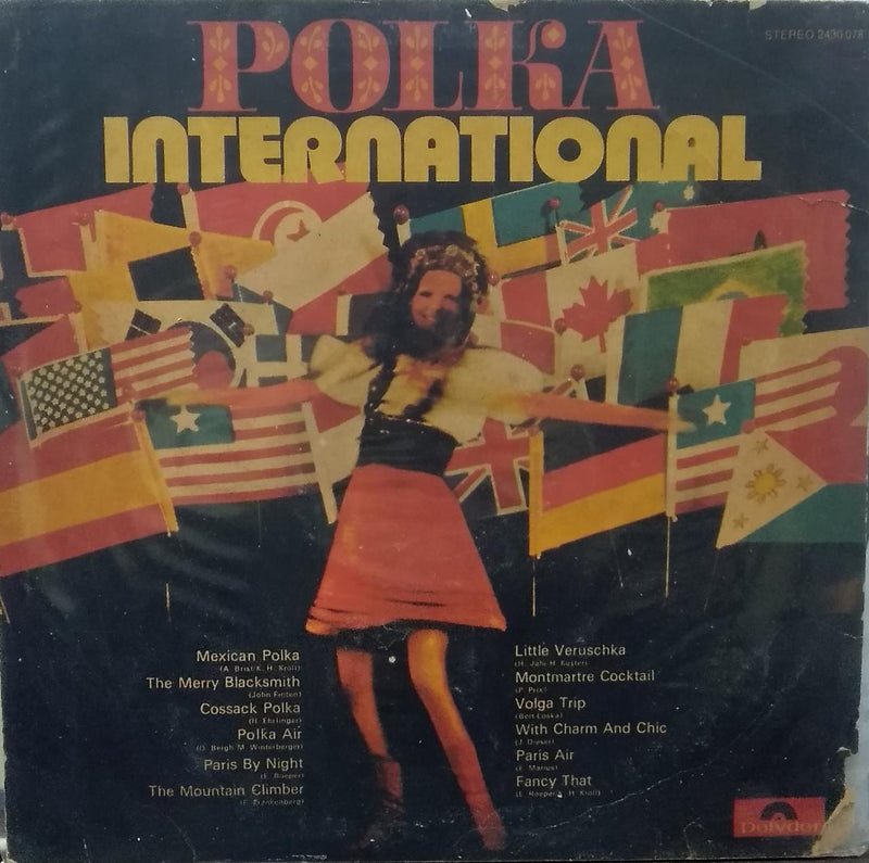 "Polka International" — LP vinyl record cover