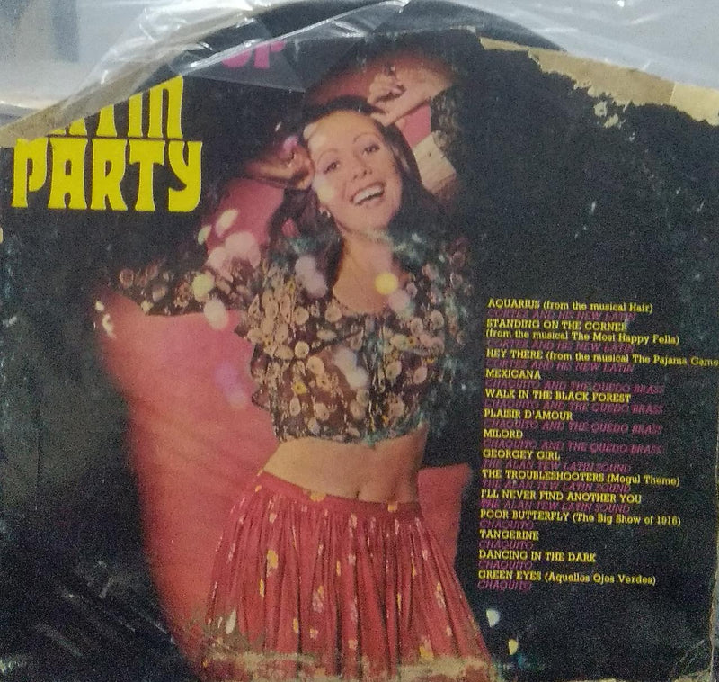 "Non Stop Latin Party" — LP vinyl record cover
