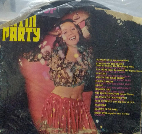 "NON STOP LATIN PARTY" English vinyl LP
