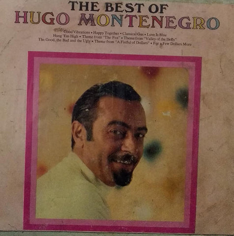 "THE BEST OF HUGO MONTENEGRO" English vinyl LP