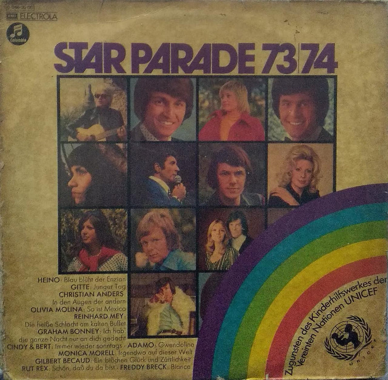 "Starparade '73/74" — LP vinyl record cover