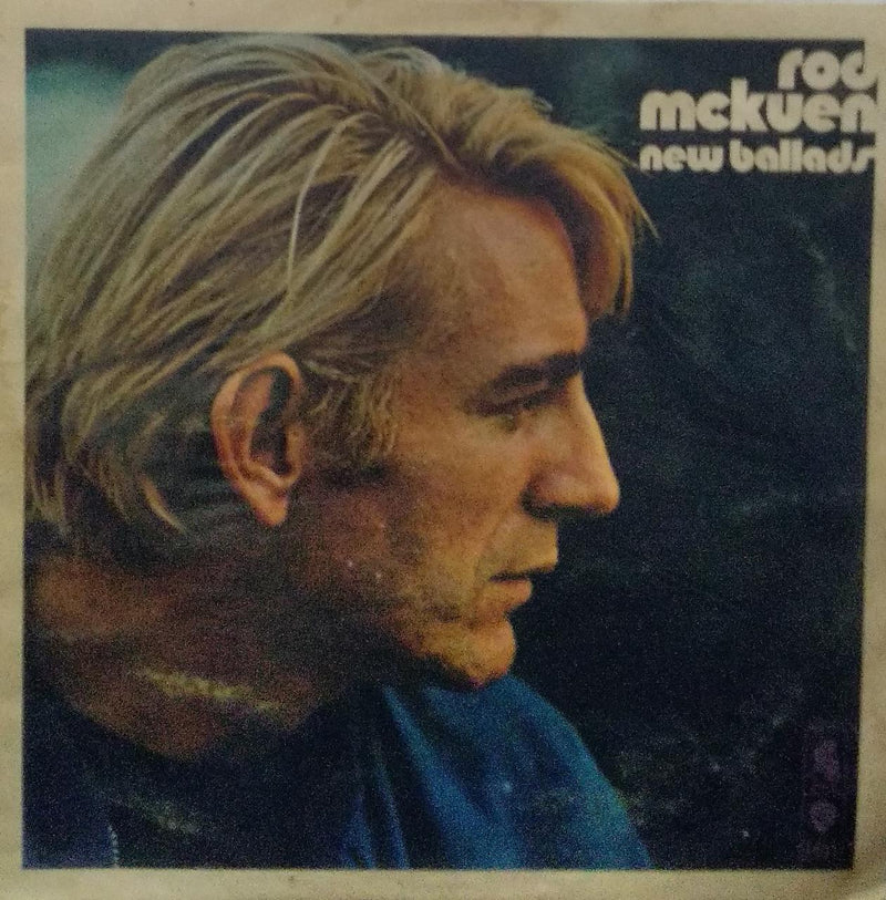 "New Ballads Rod Mckuen" — LP vinyl record cover