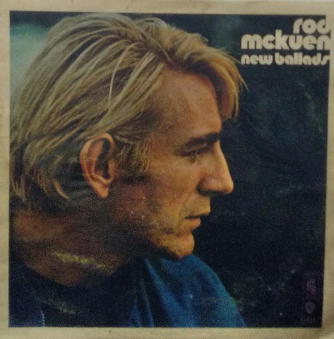 "NEW BALLADS ROD MCKUEN" English vinyl LP