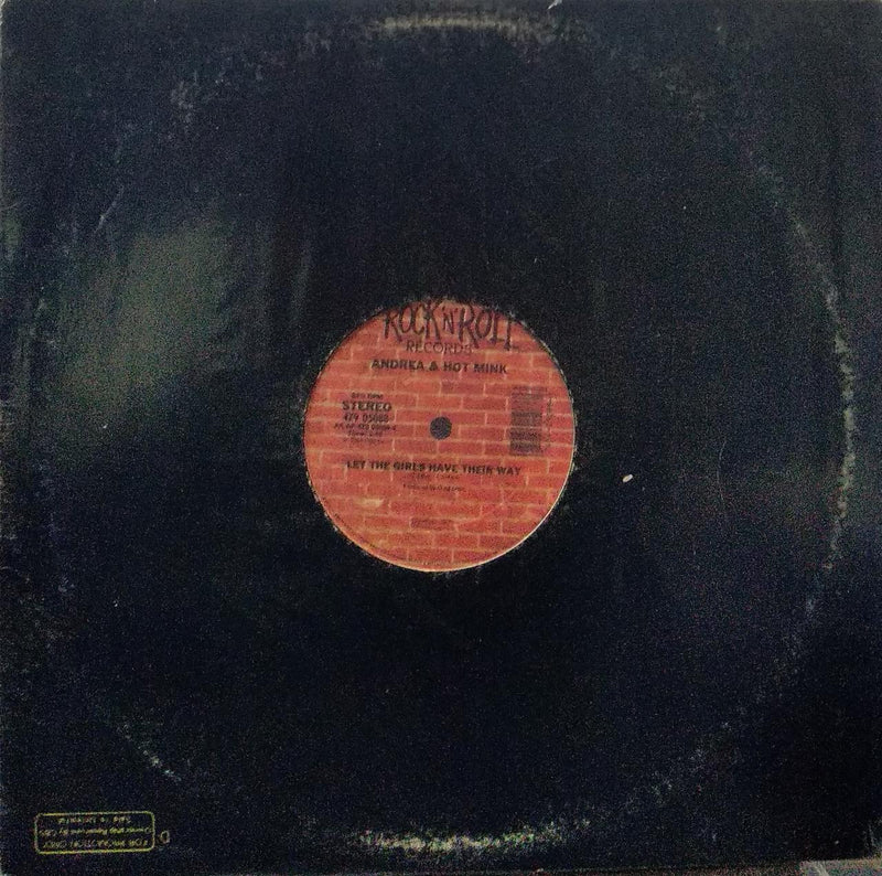 "Let The Girls Have Their Way" — LP vinyl record cover