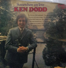 "SOMEWHERE MY LOVE KEN DODD" English vinyl LP